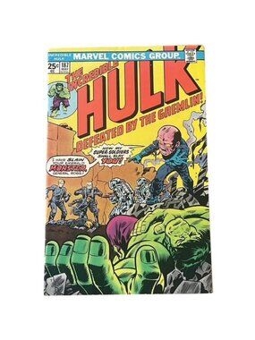 Incredible Hulk #187 1975 Marvel Comics Gremlin App FN/VF